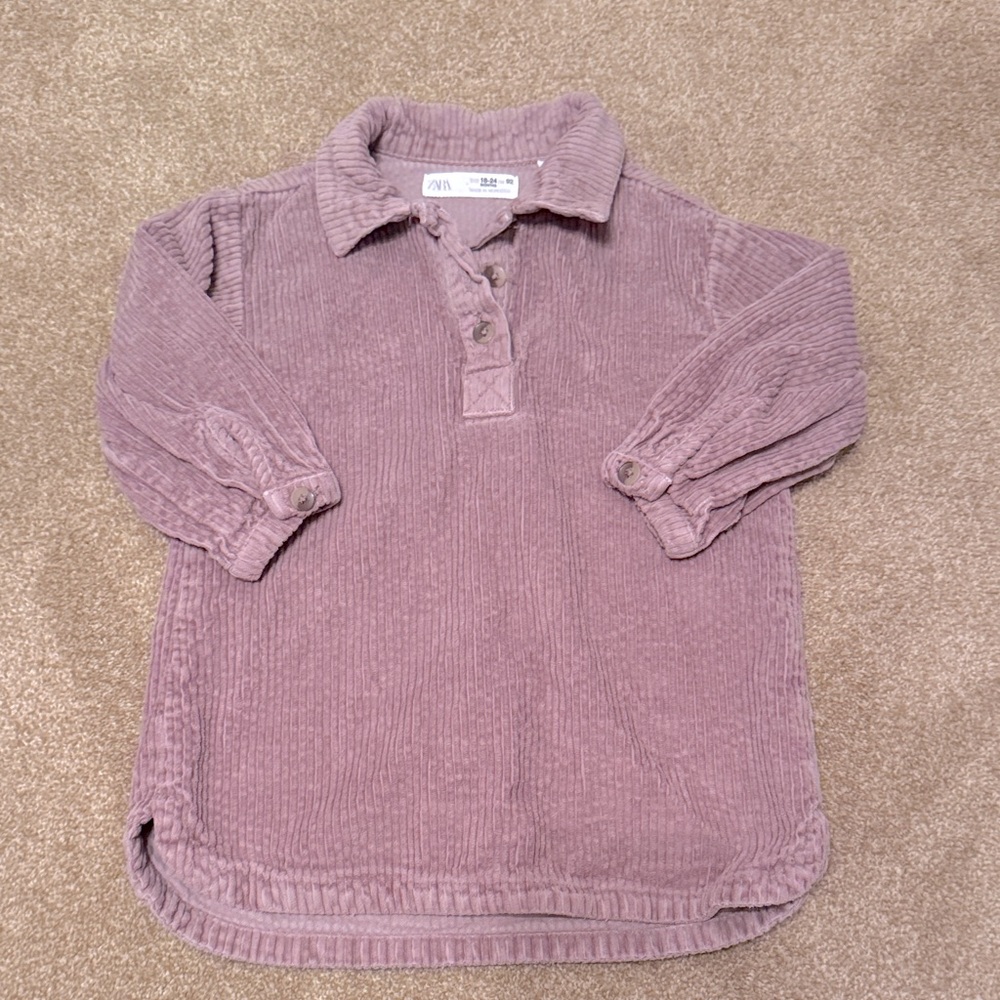 Zara Corduroy Dress